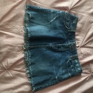 Jean skirt